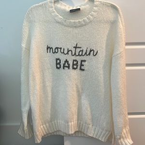 Wooden ships sweater